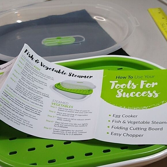 Weight watchers Fish and Vegetable Steamer Vented Tool for Success Cottagecore - Picture 7 of 7